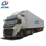 Customizable Steel 3 Axles 40ft Van Side Semi Trailer With Solid Construction