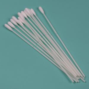 Quality 150mm ABS Stick Cotton Bud Swab Oral Specimen Collection Swab With Breaking Point wholesale