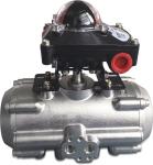 Double Acting Spring Return Pneumatic Rotary Actuator 90 Degree Rack Pinion