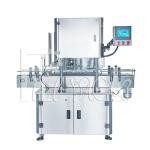 4500CPH Double Head Rotary Can Filling Line Heaight Adjustable