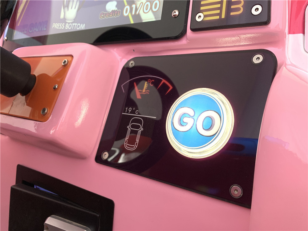 Mp4 Video Kiddie Ride On Arcade Machine With Giraffe Minion Spaceship Theme
