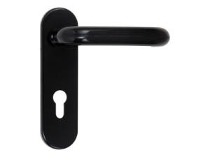 Quality Black Stainless Steel Pull Handles / SS Sliding Door Handle Anti - Sabotage wholesale