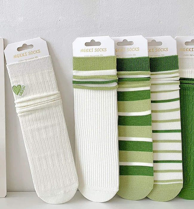 Cotton Women's Personalized Socks Sustainable Everyday Breathable Casual Socks