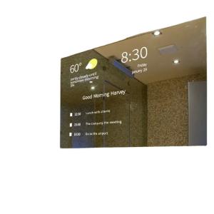 Quality 21.5 Inch Android Smart TV Mirror , Touch Screen LCD Mirror For Vanity Dressing Makeup wholesale