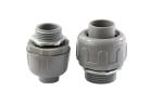Waterproof Plastic Conduit Fittings Pvc Conduit Connectors Aging Resistance