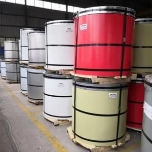 Quality PPGI 0.6mm Color Coated Steel Coil Roll ASTM A653 JIS G3302 wholesale
