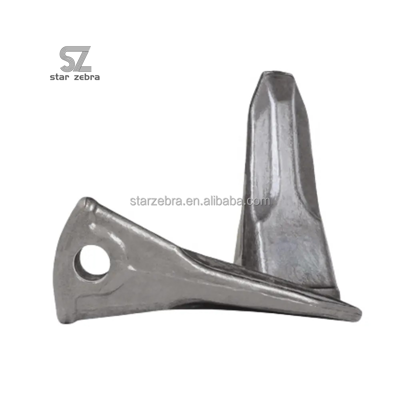 Construction works Doosan DH60 80 130 150 200 220 300 360 420 500 forged flat bucket teeth sharp teeth special tooth seat