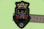 Small Crown Sequin Patch Stamp Popular Crown Dress Butterfly Chest Bead Patch