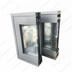 Residential Aluminum Frame System Window Windproof Energy Saving Double Glazed