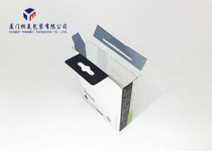 Quality Hang Hole On Box Top Plastic Retail Packaging Boxes Eco Friendly 10.5X3X13cm wholesale