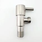 CE Single Way Stainless Steel Angle Stops Plated Brush Finishing