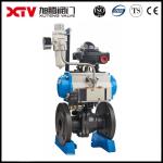 High Temperature ANSI Flanged Floating Ball Valve PN25 GB/T12237 Standard