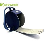 PU Leather Circular Foldable Sunglasses Case Round Glasses Storage Box