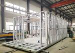 Small Family Steel Frame Prefab Bungalow Homes / Contemporary Prefab Homes