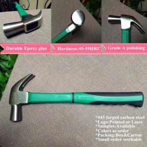 Quality British Type Carbon Steel Claw Hammer (XL0041-2) with plastic handle wholesale