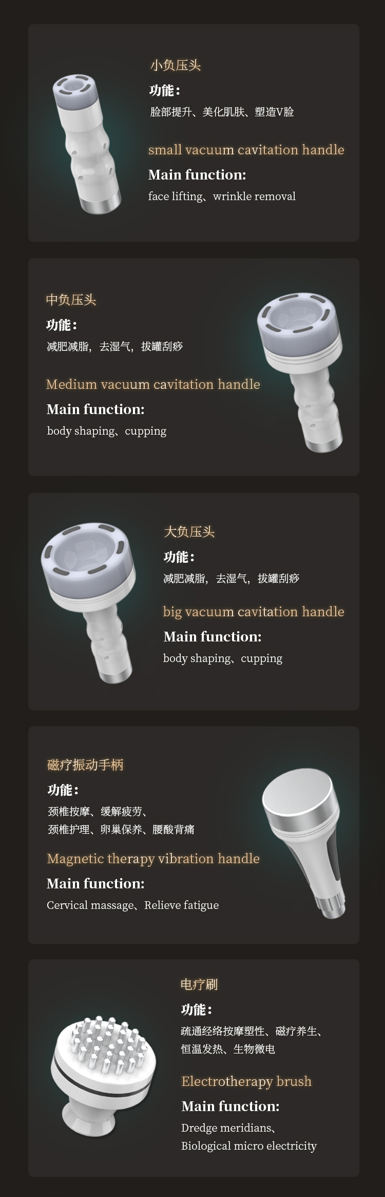 Portable Weight Loss Radiofrquence 40K Cavitation Machine 6 In 1 Fat Removal Ultrasonic Cavitation Body Slimming Machine