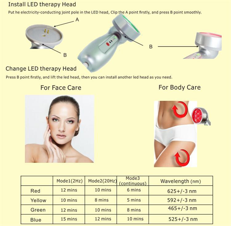 BF8005 Photon Infrared Machine Home Use Led Light Skin Beauty Led Bio-light Therapy Machine