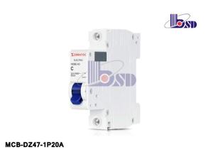 Quality 1 Pole Motor Protection Circuit Breaker 20A Plastic Medium Current Air Switch wholesale