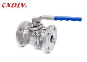 Quality High Pressure 2 Piece Ball Valve Manual JIS 20K CF8 Stainless Steel Gas wholesale