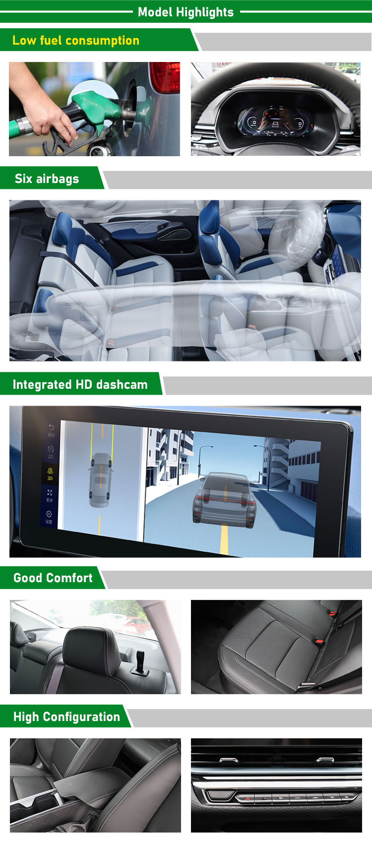 Electric Driver's Seat Adjustment Geely Emgrand 2022 1.5L 1.8L Manual Luxury 0km Second Hand Cars for Adult High Speed