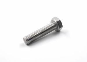 Quality ASME B18.2.1 Stainless Steel Hex Head Screws For Food Processing Machines wholesale