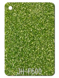 Quality 3mm Apple Green Glitter PMMA Acrylic Sheet Panel Home Ceiling Light Wall Hotel Decor wholesale