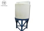 CMC 1000L Round Rotomolding Products , Rinse Water Storage Tanks With Steel