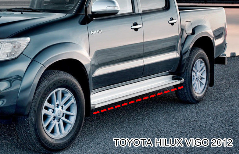 OE Style Side Step Bars Running Boards for TOYOTA HILUX VIGO 2009 and 2012