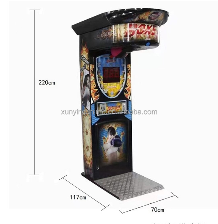 Street Basketball Ball Boxing Punch Machine For Fun Fitness 180W
