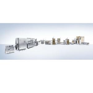 Quality HIGH Accuracy 50KW 18000BPH Liquid Filling And Sealing Machine wholesale