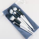Charming Beauty Makeup Brush Blue Vegan Blending Brush With Cotton Bag