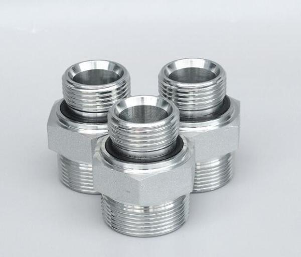 1cm-Wd Stainless Carbon Steel DIN2353 Bite Ferrule Type Connector Tube Adapters