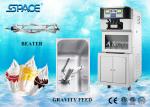 Low Noise 3 Flavors Soft Ice Cream Machine / Commercial Ice Cream Making Machine