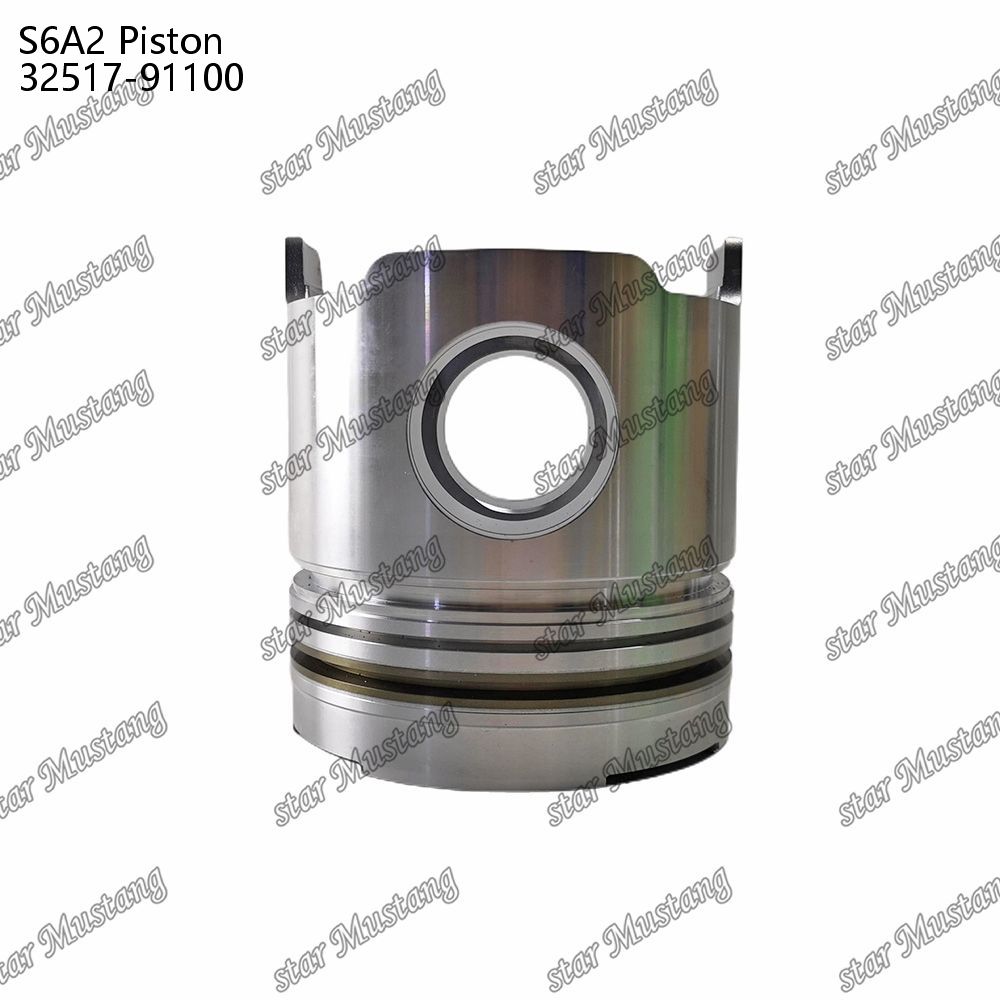 S6A2 Engine Piston 32517-91100 For Mitsubishi Engine Spare Parts