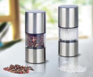 Quality Manual stainless steel salt &amp; pepper mill wholesale