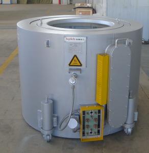 Quality 900KG Silver Aluminum Crucible Furnace wholesale