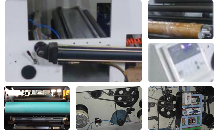 RY-850 -3P High Quality Automatic Paper Cup Flexo Printing Machine Flexographic Printer Three Color 175~380mm Provided 60m/min