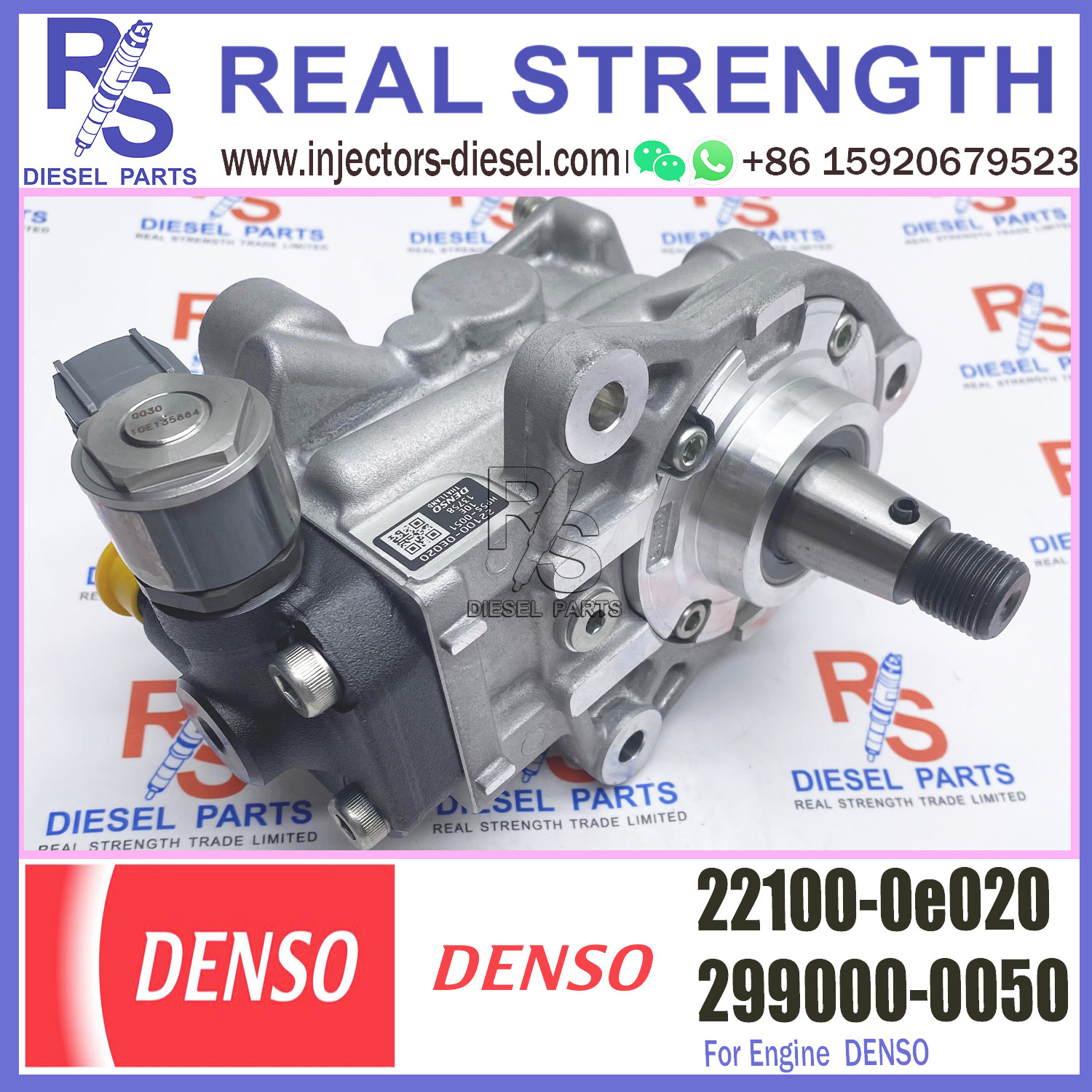 Diesel Fuel Injection Pump 299000-0050 299000-0051 22100-0E020 For HP5 pump
