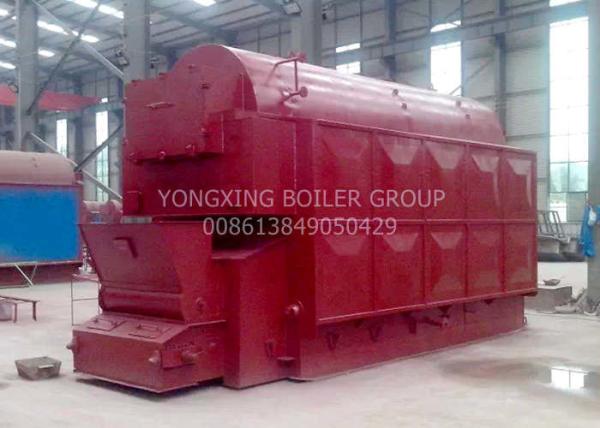 Steel Q345R Material Coal Fired Steam Boiler In Textile Industry 4 Ton Chain