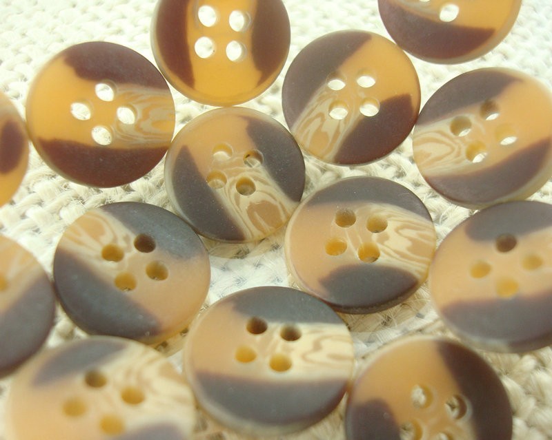 Plastic Polyester Snap Button Transparent Resin Buttons For set