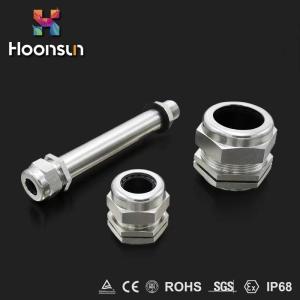 Quality SS316 Stainless Cable Gland Fireproof For Sealing Parts With NBR Hermetic Seal wholesale