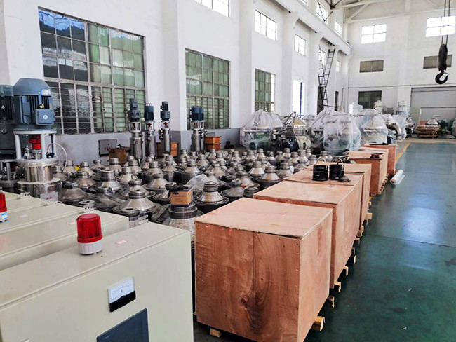 Nozzle Discharge Centrifugal Separator , Yeast Disc Centrifuge Self Cleaning