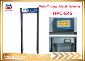 Quality Hot sales 45 zones Walk through military security metal detector door wholesale