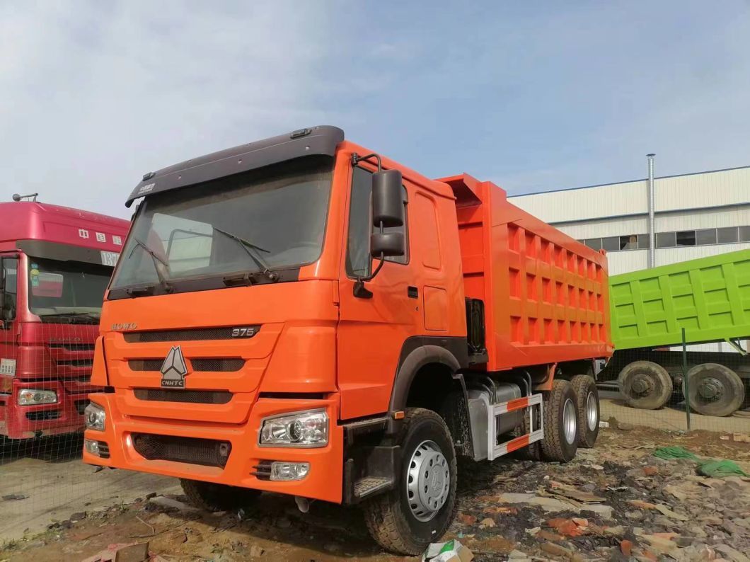 Mixed-Color Sinotruck HOWO A7 6*4 10 Wheels Dump Truck 371-430HP Weichai in Hot Sales