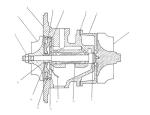 0R5534 CARTRIDGE-D5 D6D D6H 966C Excavator Engine Turbocharger 3125932