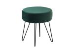 Metal Legs 3.8kg 0.06CBM Modern Foot Stools For Coffee Shop