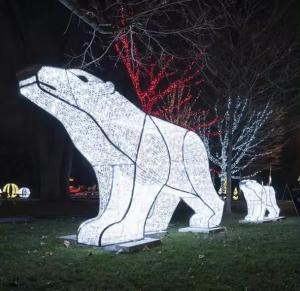 Quality Lighting Polar Bear Christmas Decoration wholesale