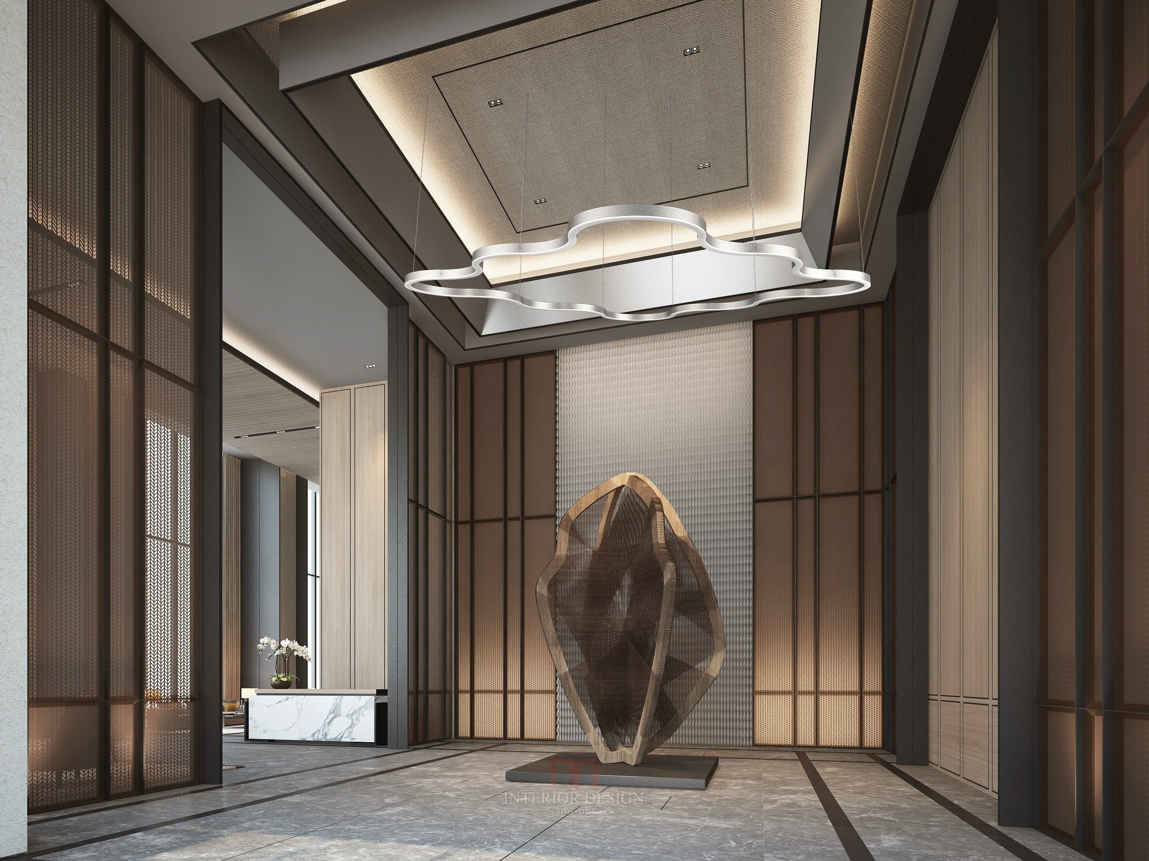 Cri85 DC24V 120W Suspended Linear Light Fixtures