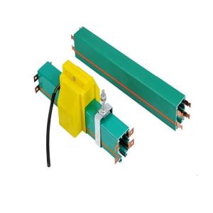 China Enclosed Crane Conductor Rail Busbar Trunking System Single pole on sale