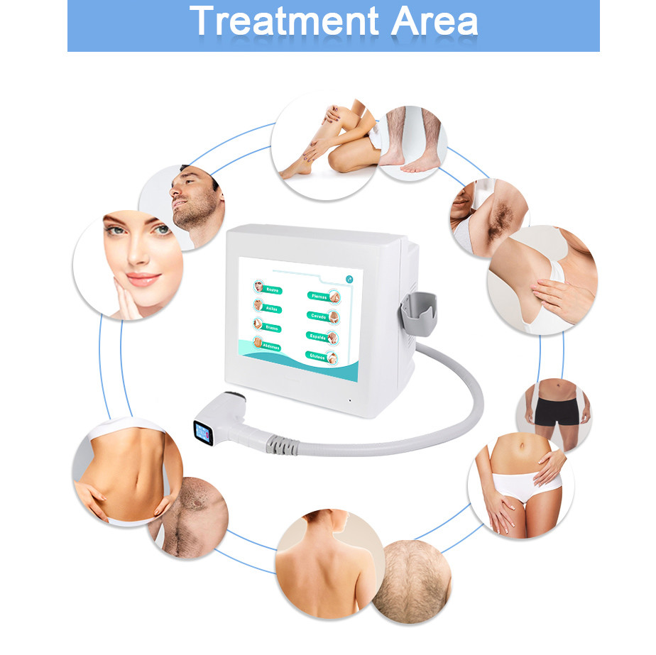 Portable Diode Laser Machine 808nm For Permanent Painless Hair Removal